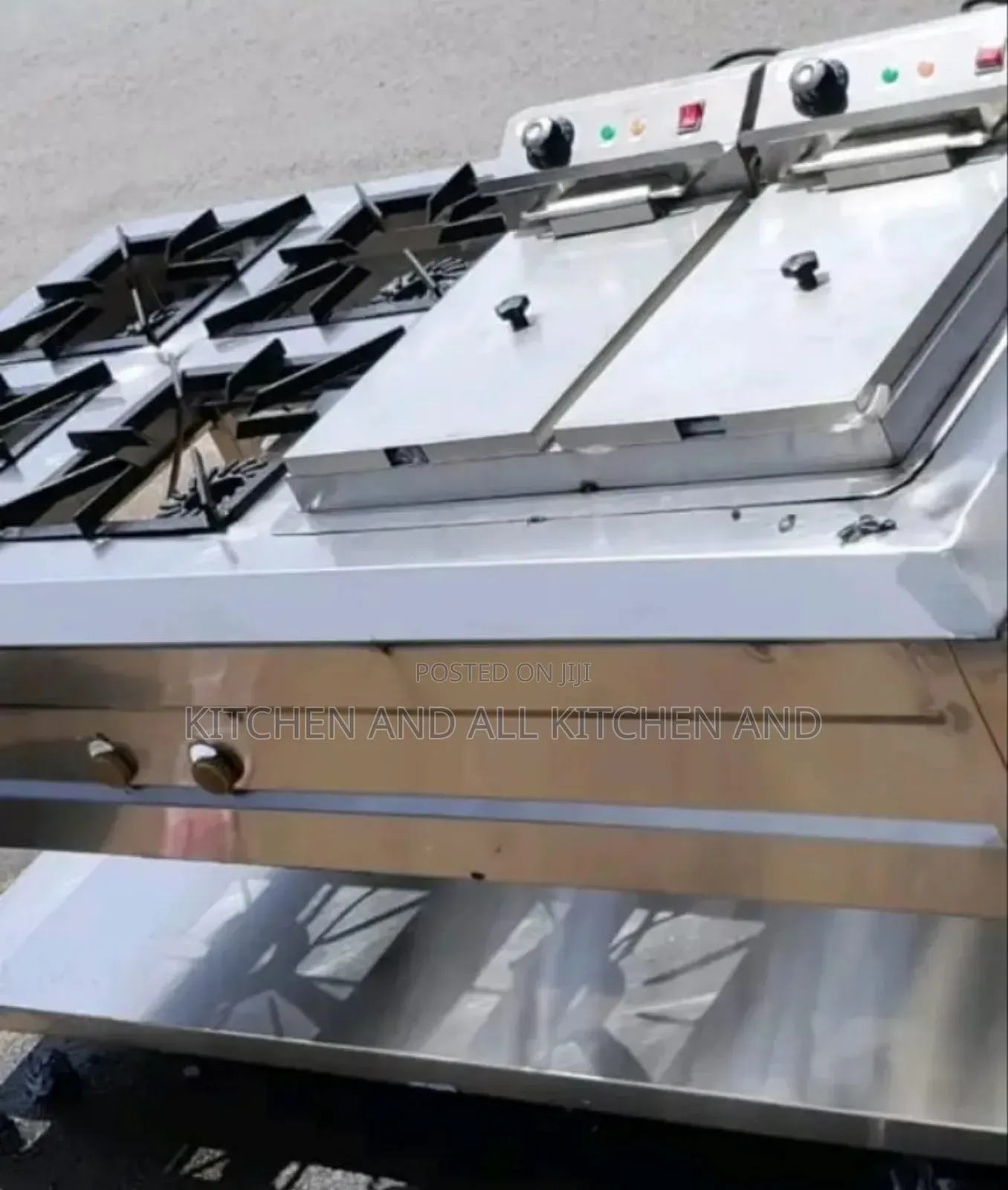 Excellent Combined Cooking Unit for Commercial Kitchen