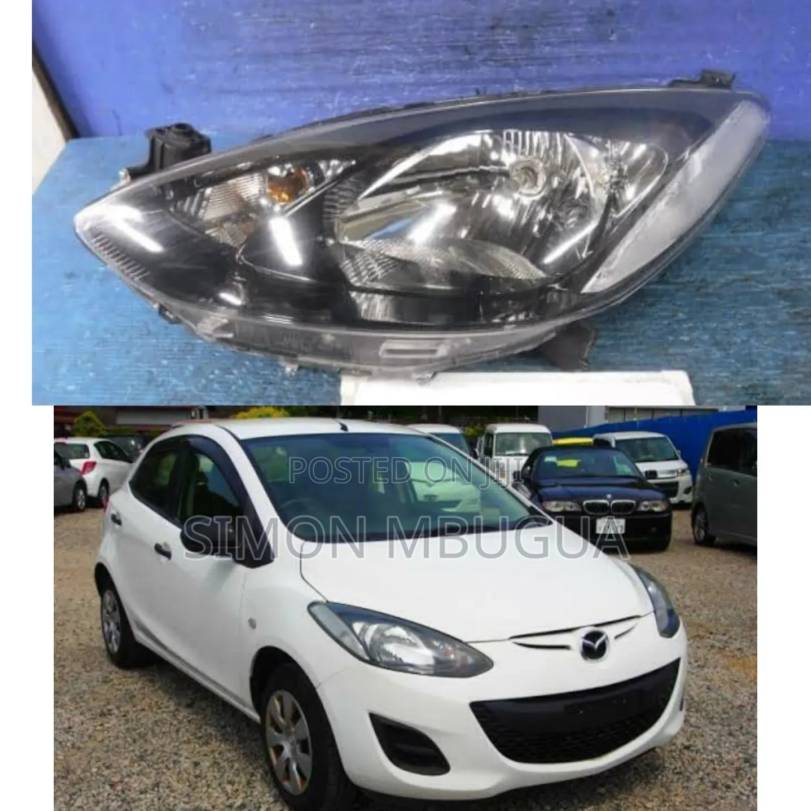 Mazda Demio 2012 Headlight