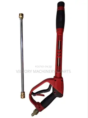 Electric Red Pressure Washer Gun