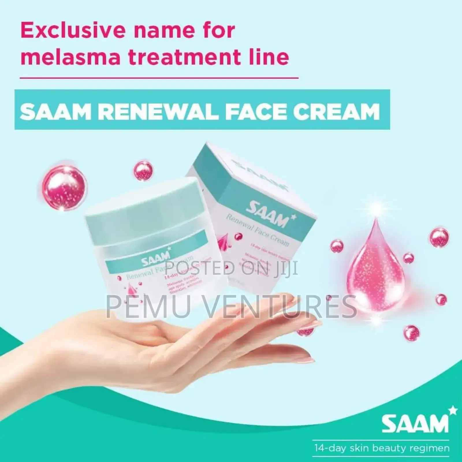 Original Saam Renewal Face Cream With Scan