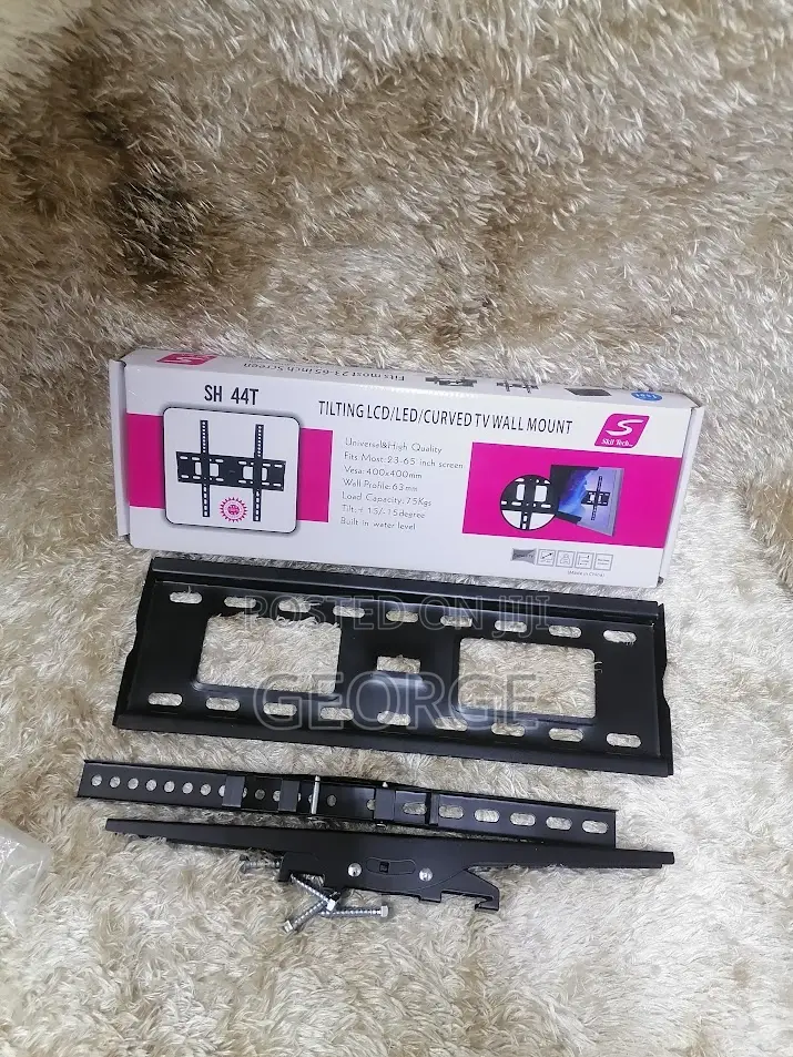 Best Value 44T Tilting TV Bracket 23′′-65′′ Wall Mount;;