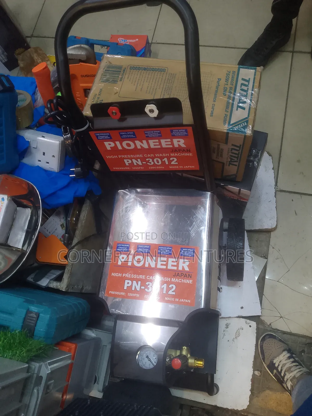 Pioneer High Pressure Car Wash Machine