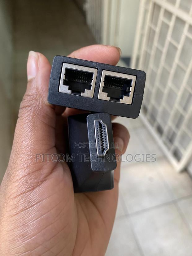 Splitter Adapter HDMI to 2 RJ45 Adapter - thumbnail 2