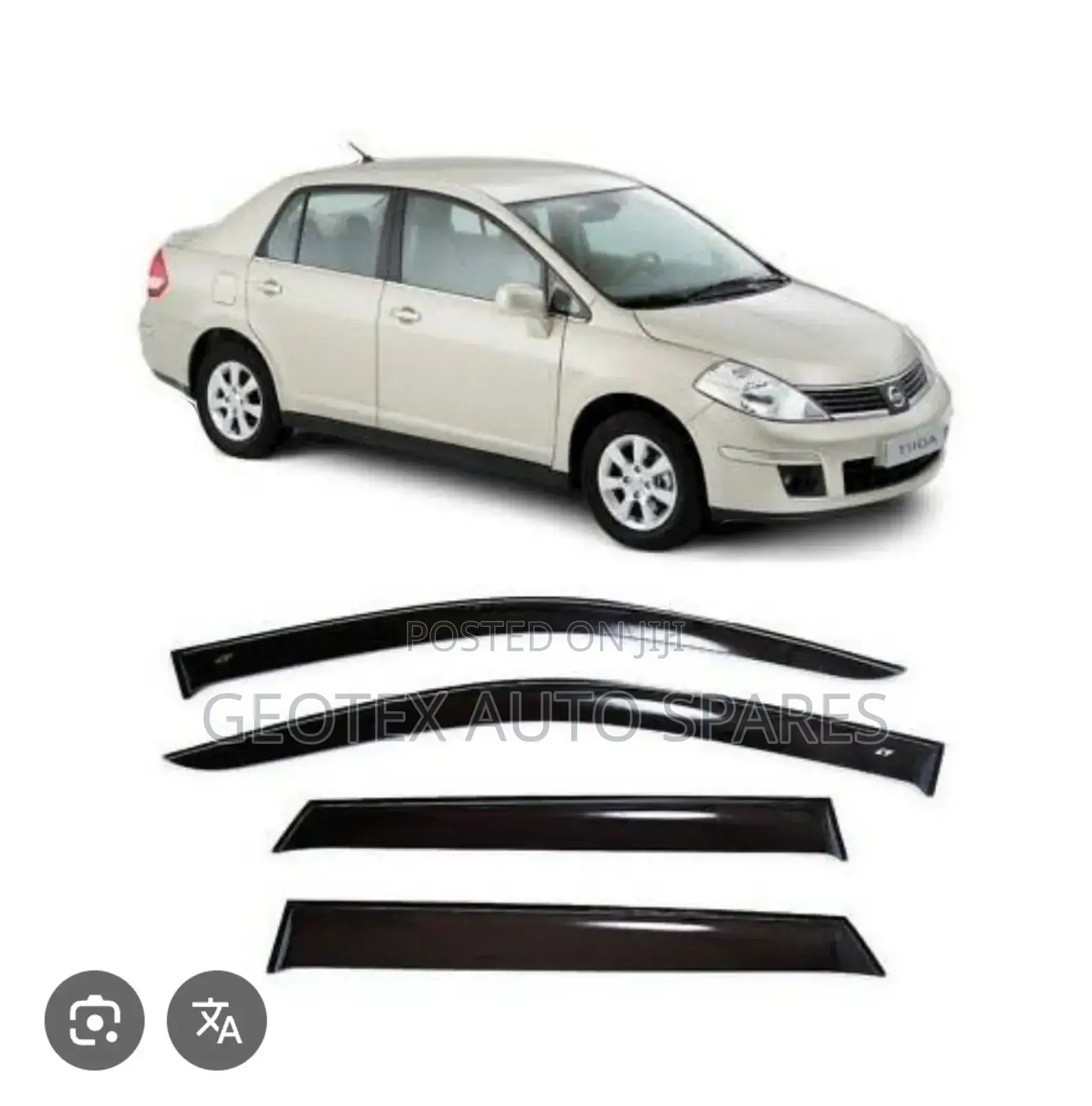 Nissan Tiida Windbreakers Available