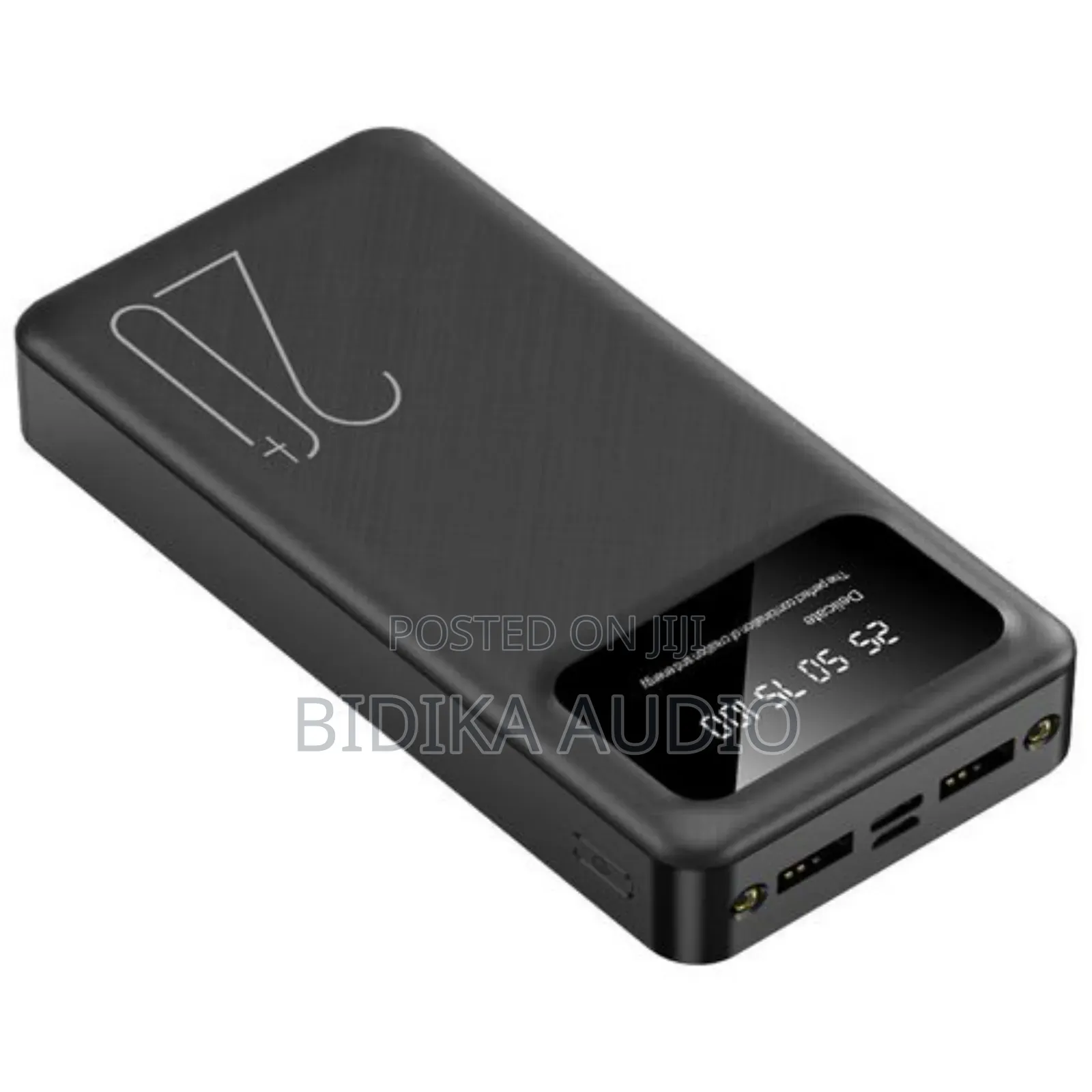 Fast Charging 20000mah Power Charging Bank Black