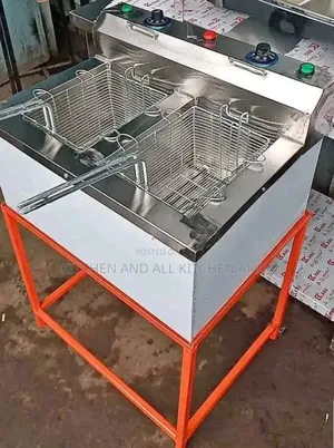 Quality Stainless Steel Double Fryer