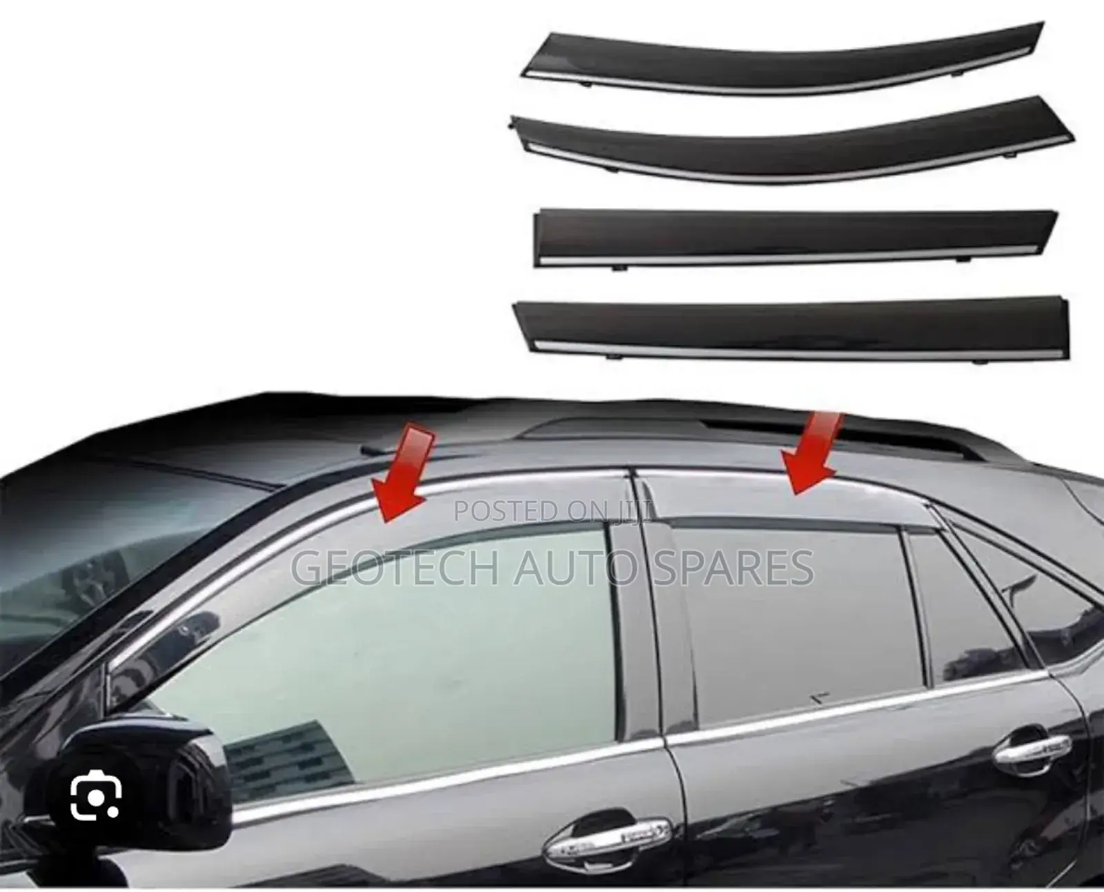 Toyota Harrier New Model Original Windbreakers Available