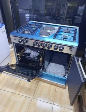 Haier 4+2E Standing Cooker 60 by 90
