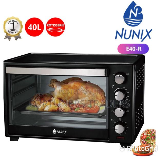 Nunix 40l Electric Oven With Rotisserie