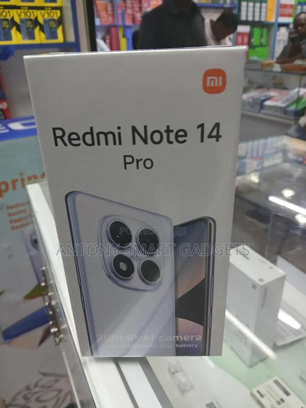 New Xiaomi Redmi Note 14 Pro 512 GB Black