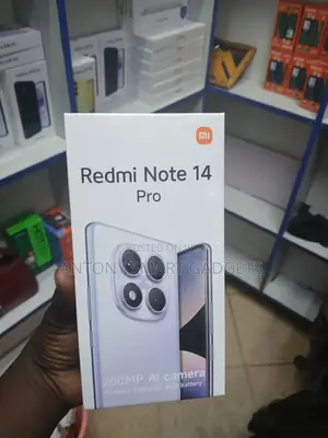 New Xiaomi Redmi Note 14 Pro 256 GB Black