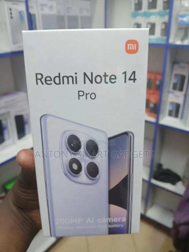 New Xiaomi Redmi Note 14 Pro 256 GB Black - thumbnail 3