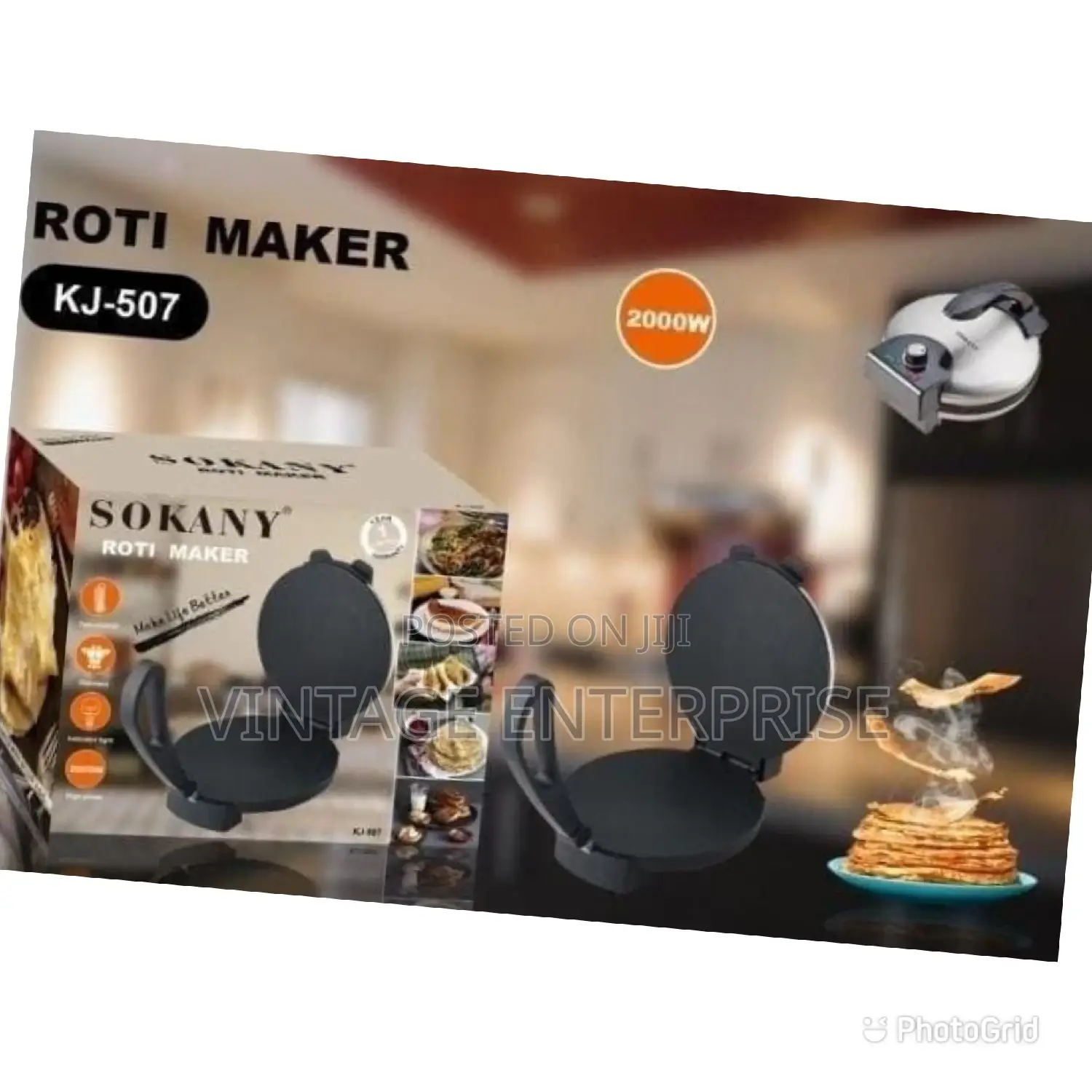 10' Sokany Roti Maker