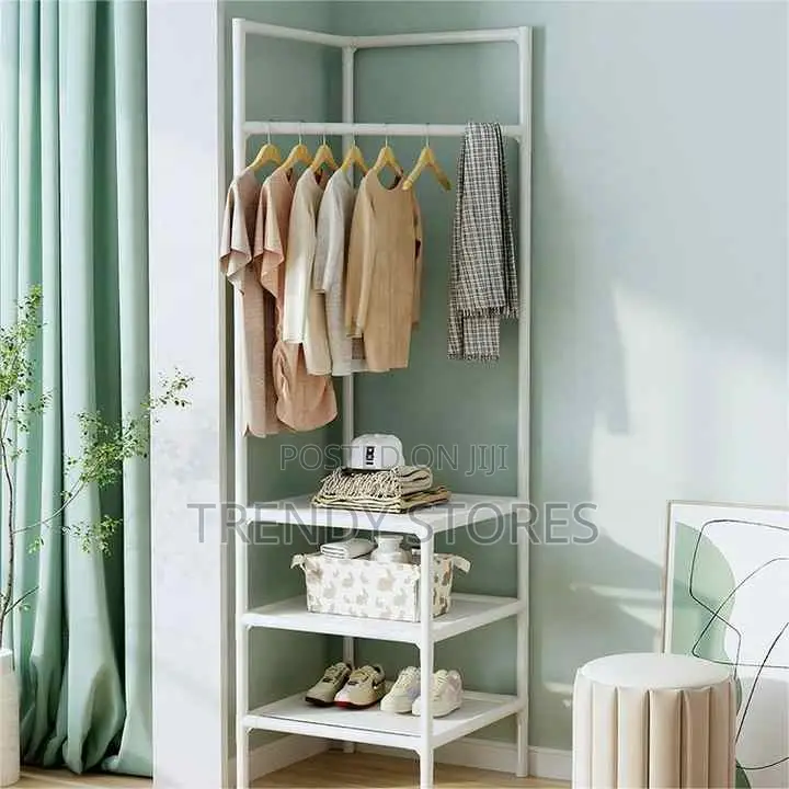 Corner 3 Layer Cloth Rack