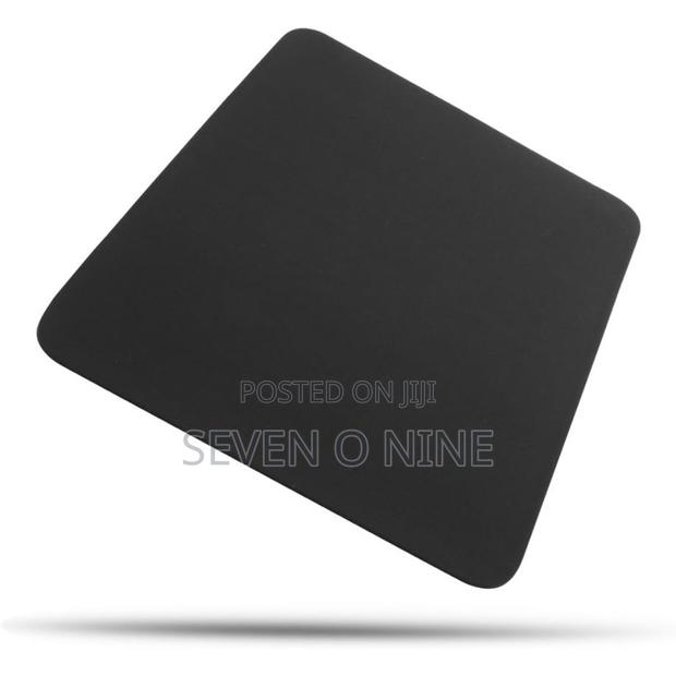 Mouse Pad Plain Black for Office Desk - thumbnail 2
