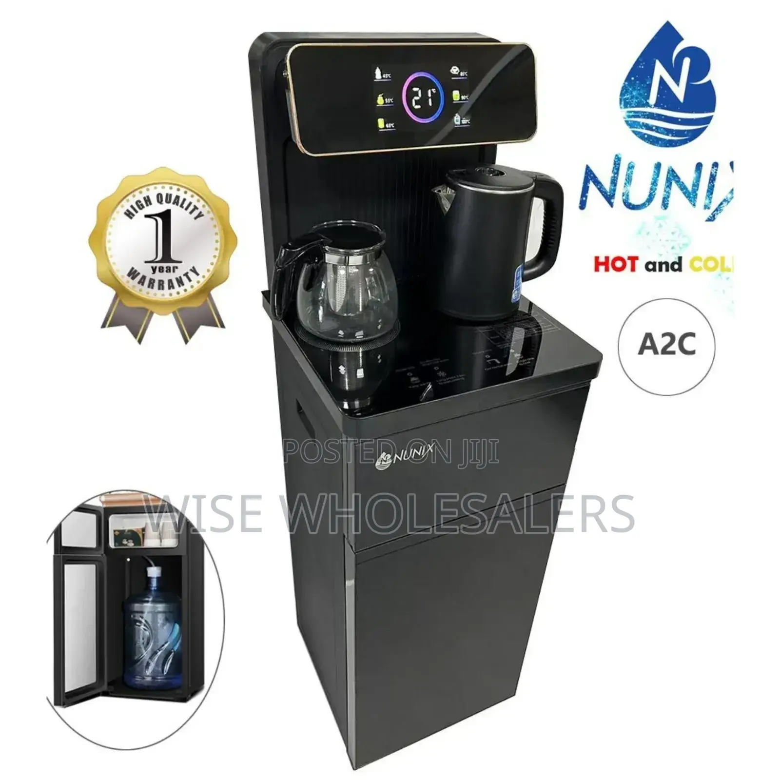 Nunix A2c Hot And Cold Bottom Load Dispenser
