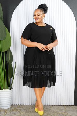 Plus Size Classy Black/Navy Blue - thumbnail 2