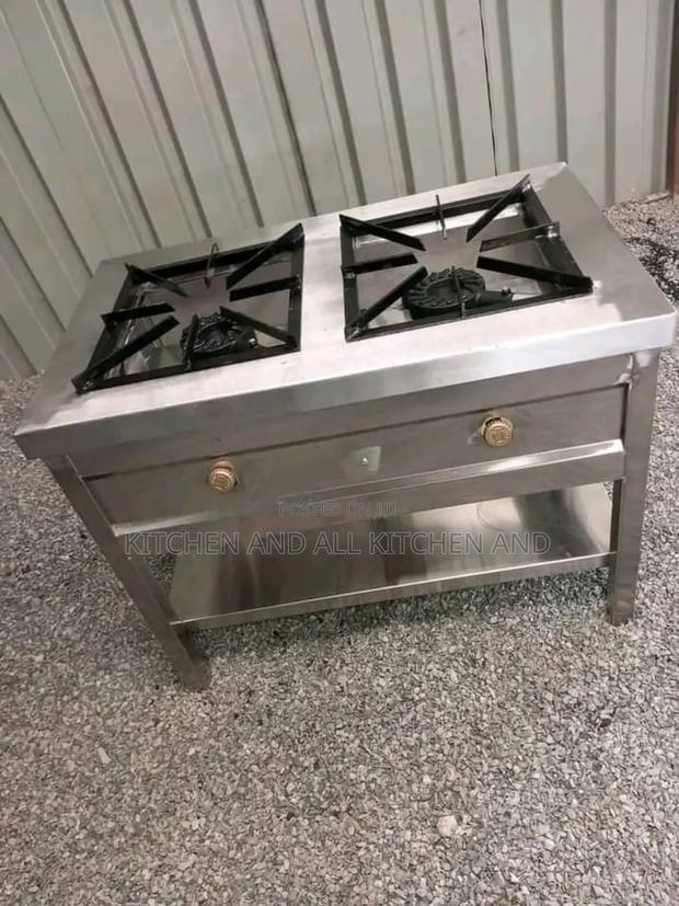 Classical Ss Two Burner Cooker - main view