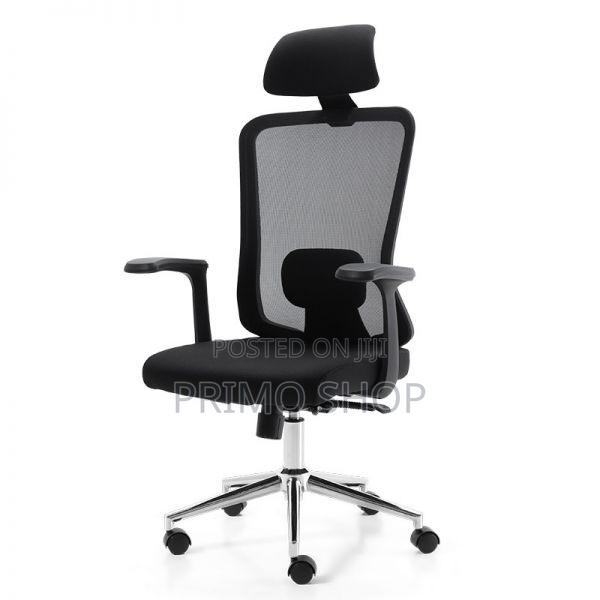 Office Chairs:High Back Ergonomic Mesh Modern Study Chair - thumbnail 4