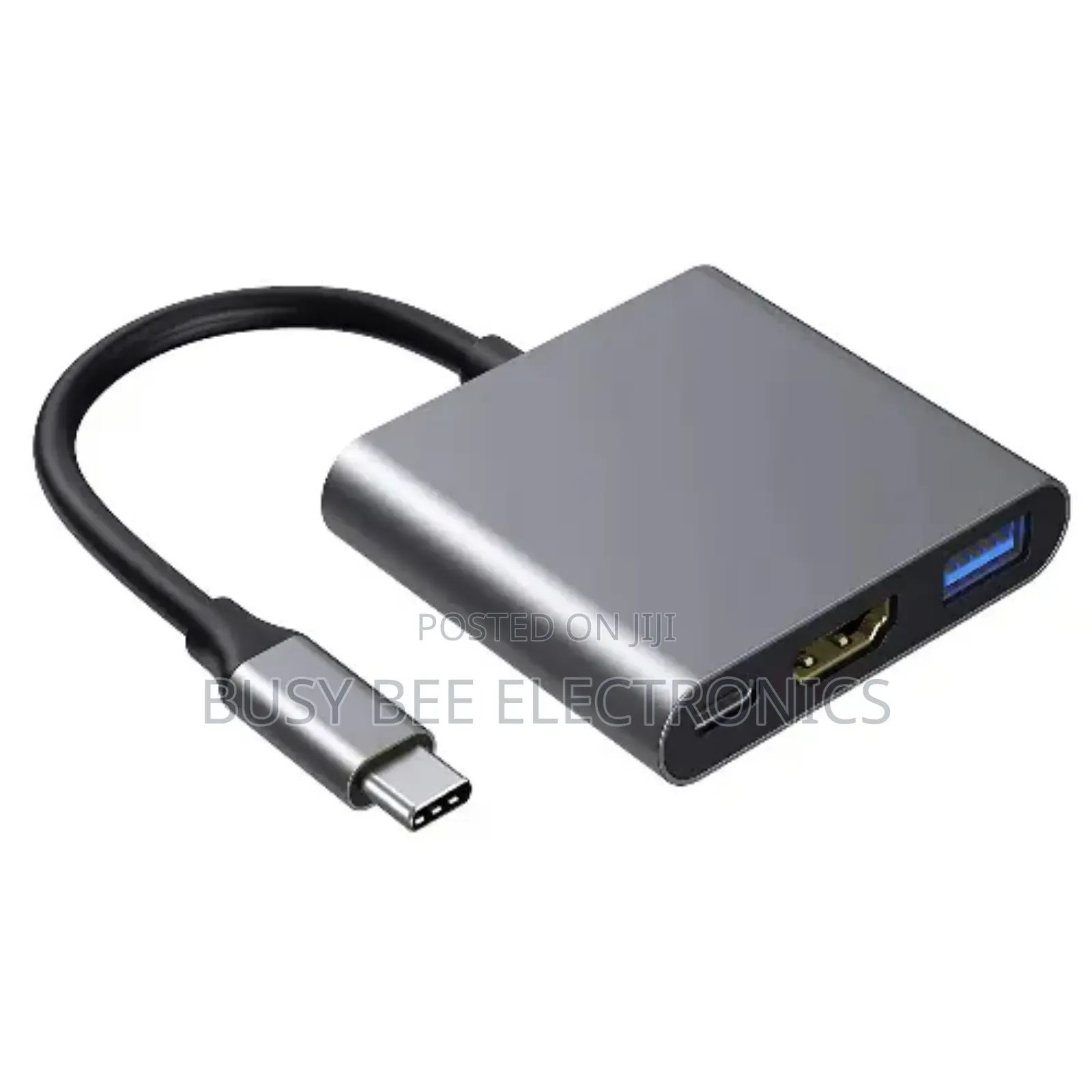 3-in-1 USB Type C to HDMI Adapter Hub