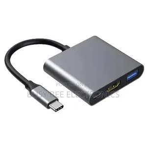 3-in-1 USB Type C to HDMI Adapter Hub