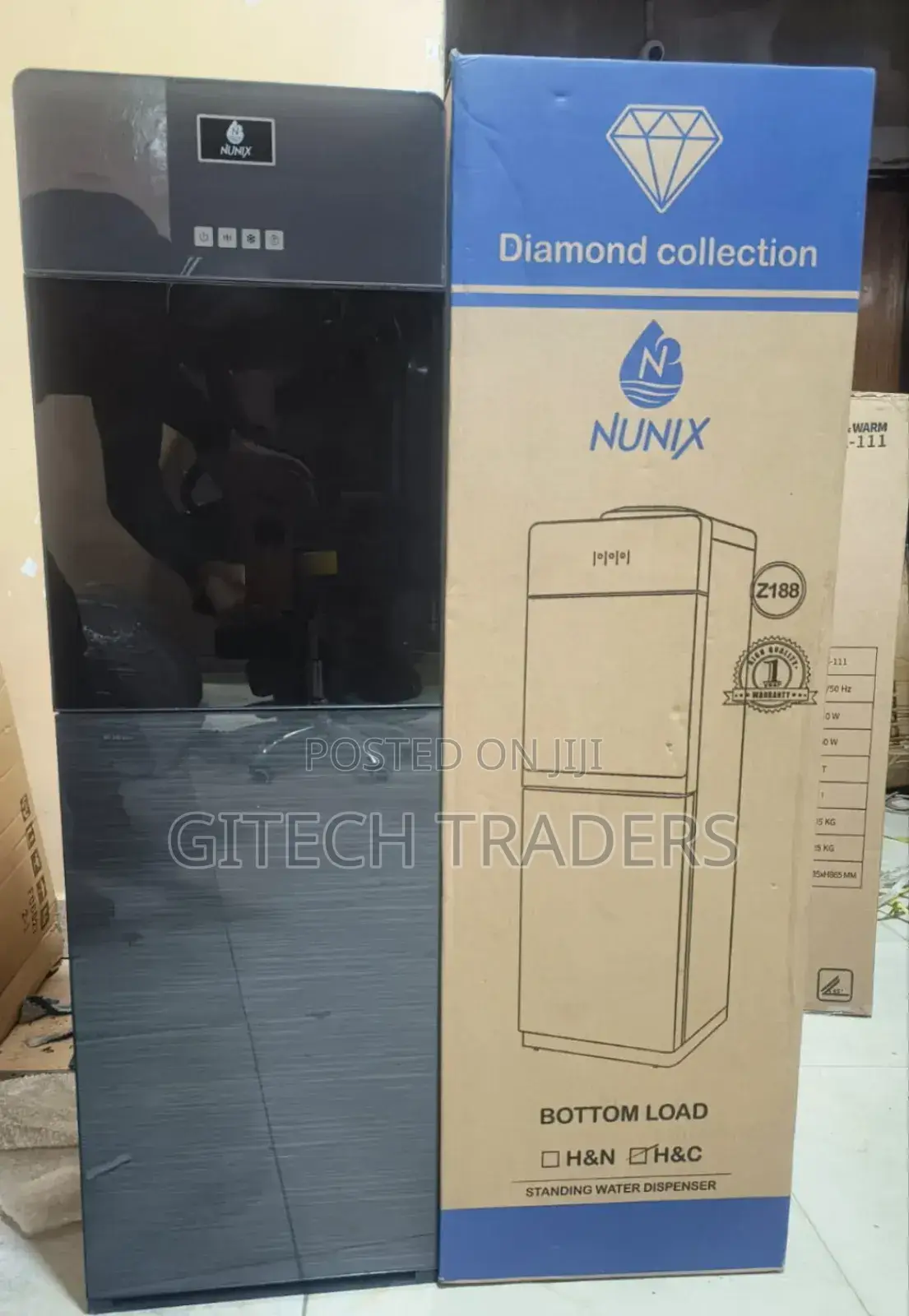 Nunix Z188C Bottom Load Hot, Normal and Cold
