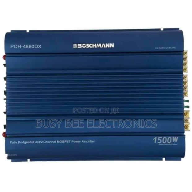 Boschmann PCH-4880DX Bridgeable Car Amplifier