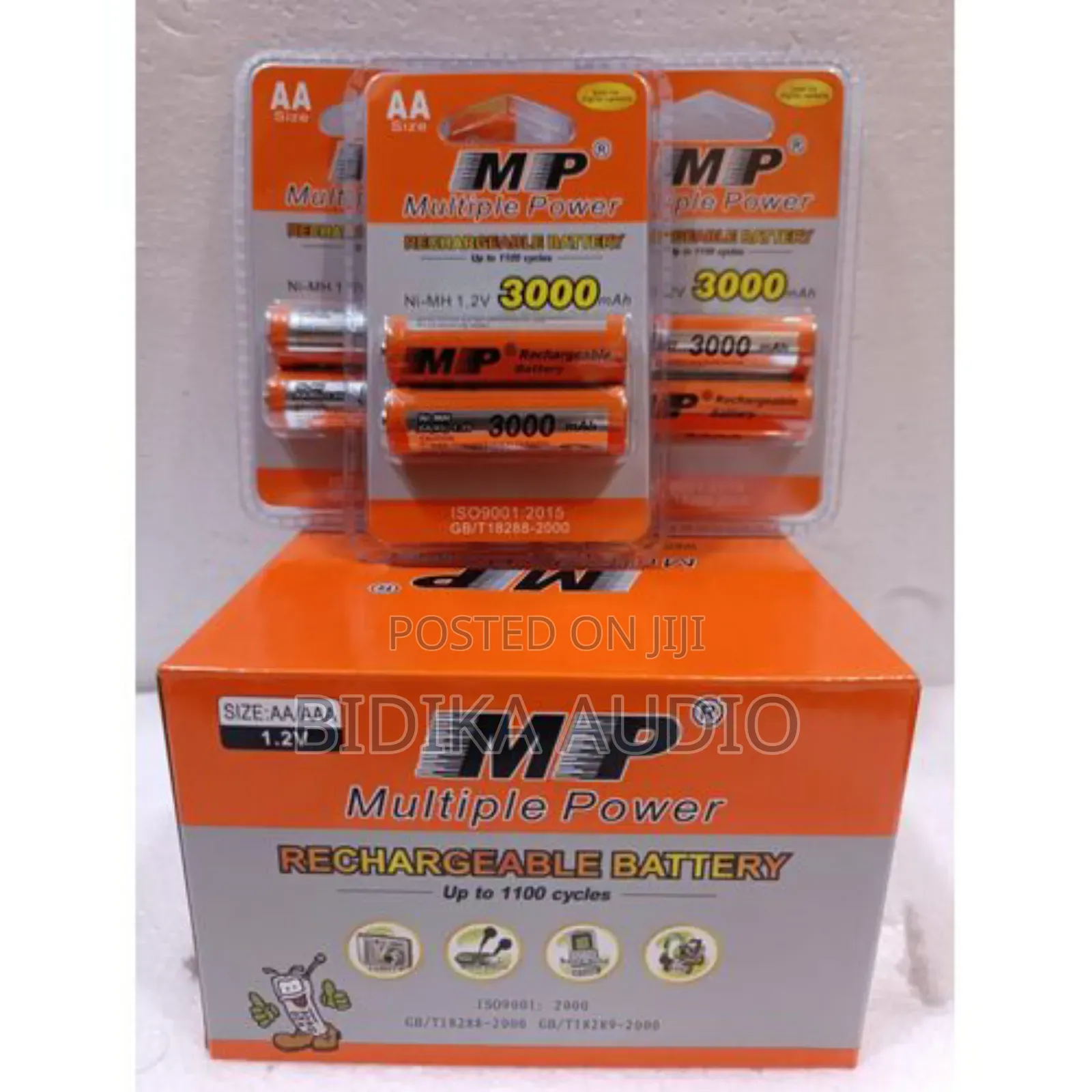 Brand New Mp Rechargeable Aaa Aa 1.2v
