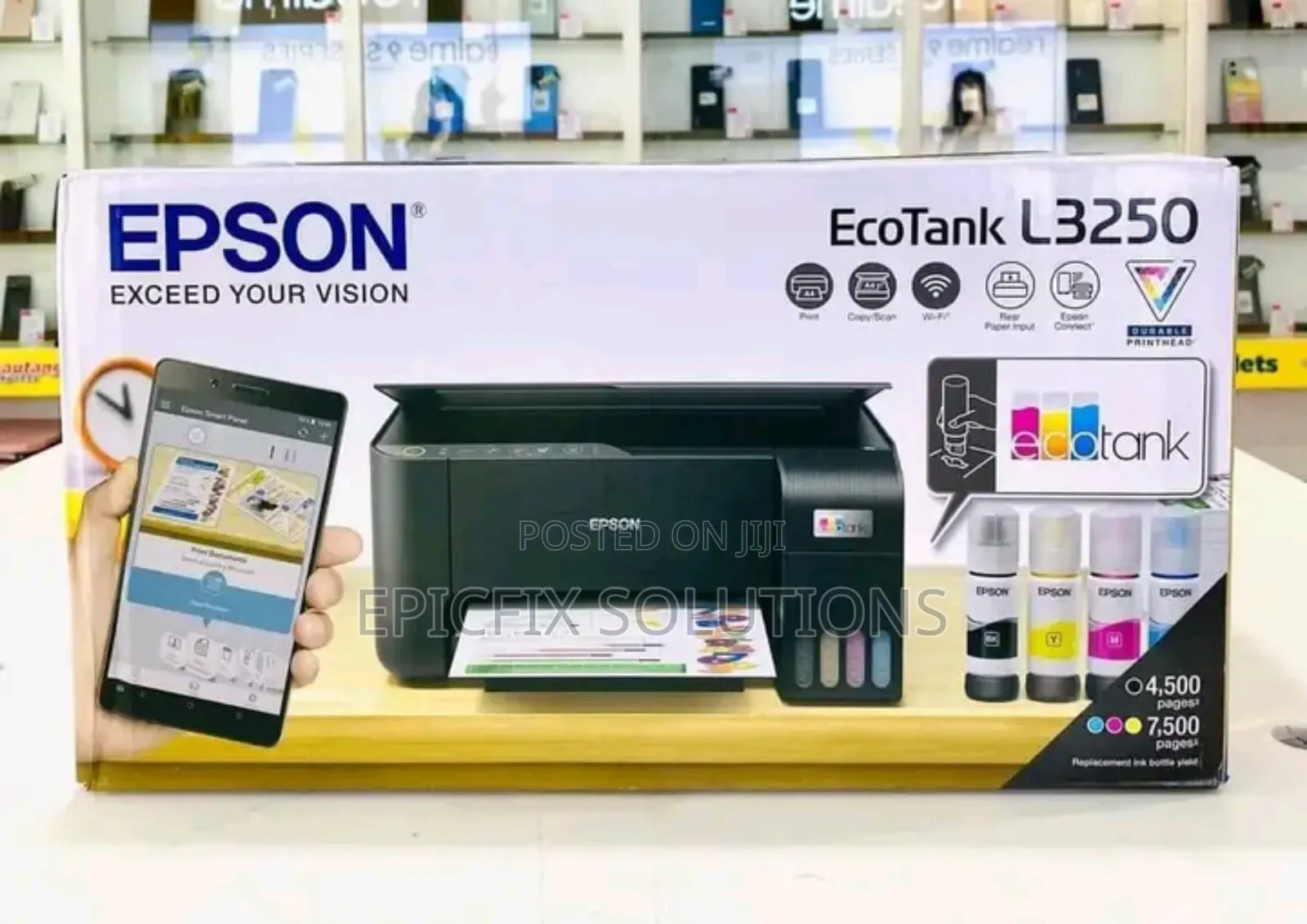 Copy Scan Wireless Epson L3250 Printer