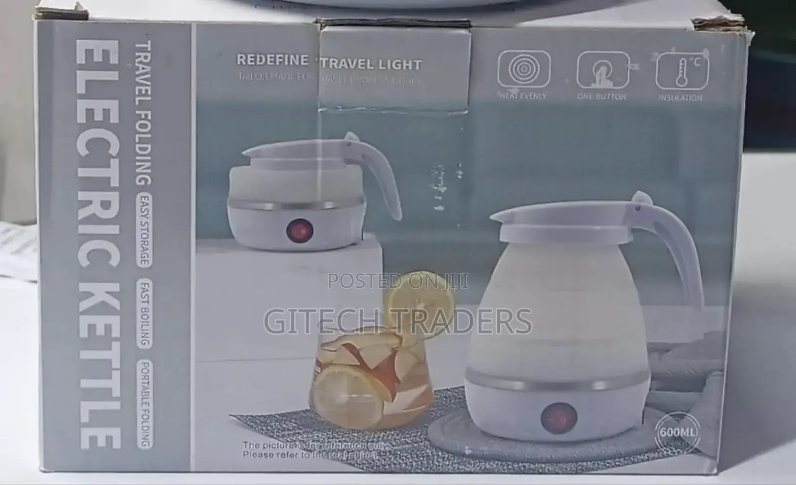 *Travel Electric Foldable Kettle