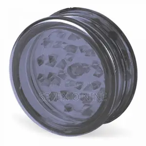 Acrylic Dry Herb Grinder 60mm 3-Part