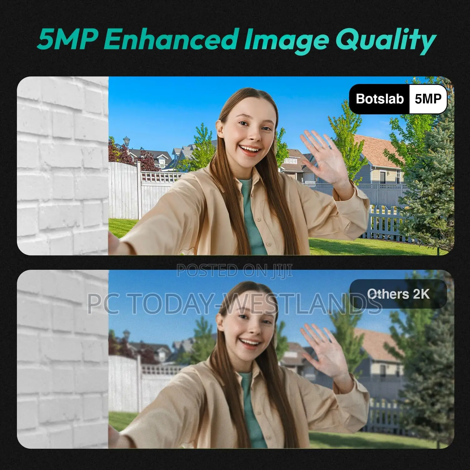 Video Doorbell Camera,5 MP Wireless Doorbell Camera