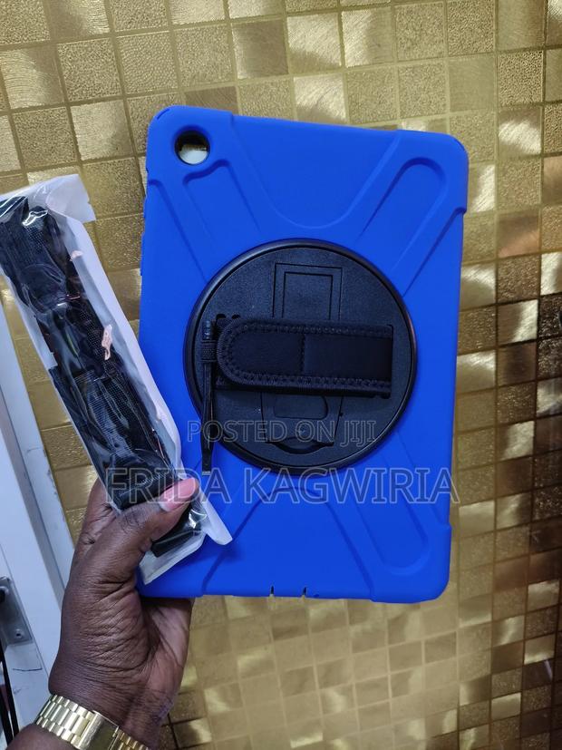 Samsung Galaxy Tab A9 Plus Blue Rugged Back Cover