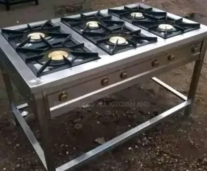 Admirable Ss Six Burner Cooker