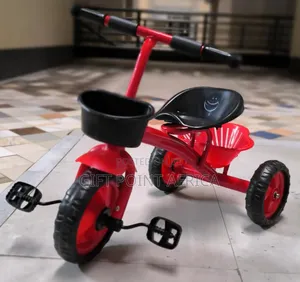 Red and Blue Kids Three Wheels Tricycle
