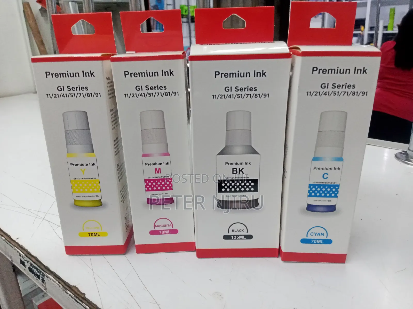 Canon Inks Gl-41 Inks Available