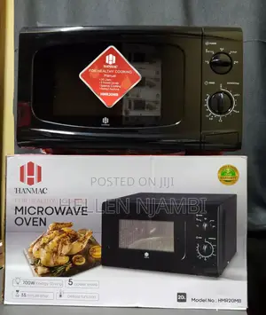Hanmac 20L Manual Black Microwave (3 Years Warranty)