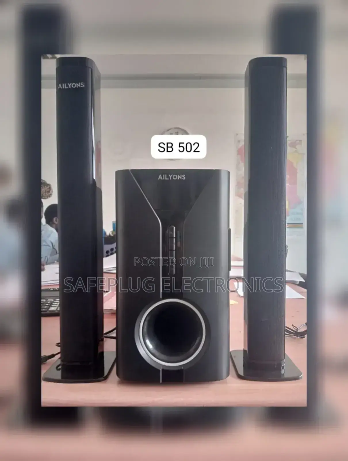 2.1ch Ailyons Sub Woofer System BT/USB/FM Tall Boy( V527)