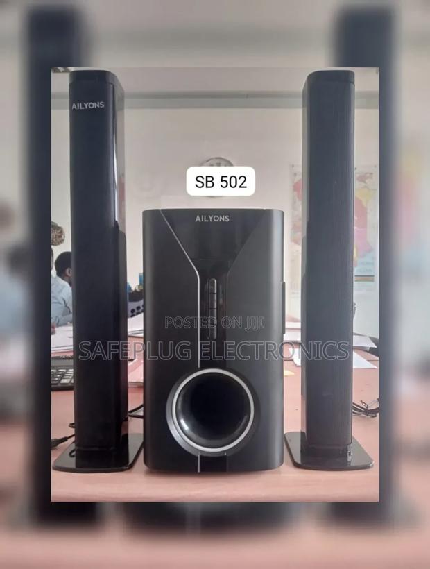 2.1ch Ailyons Sub Woofer System BT/USB/FM Tall Boy( V527)