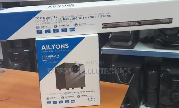 2.1ch Ailyons Soundbar Multimedia Speaker System - Sb401k