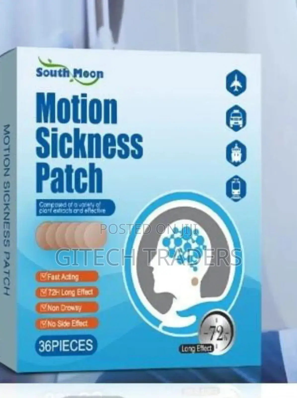 F36 Piece Motion Sickness Patch