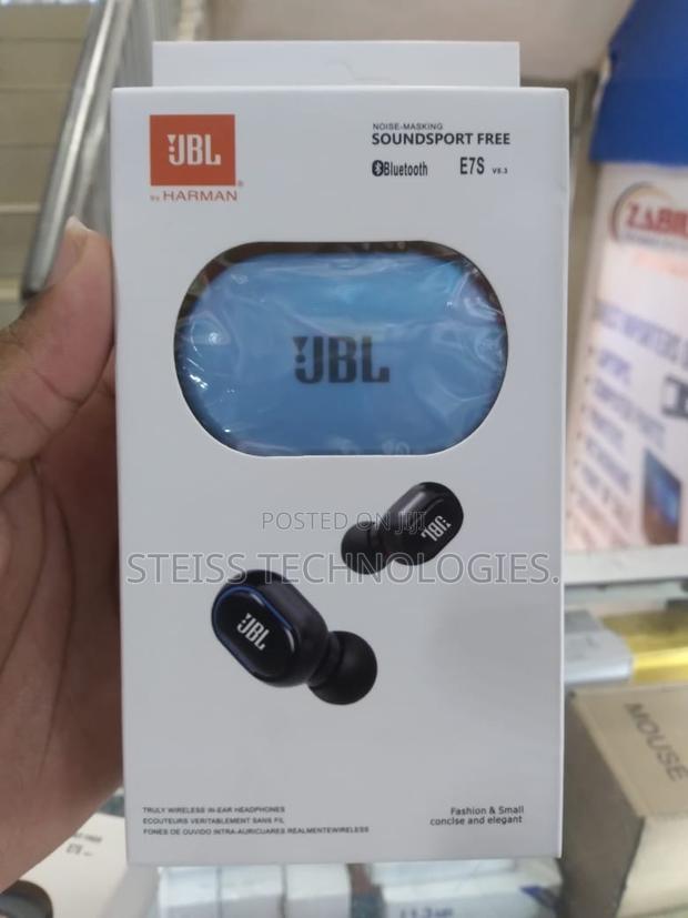 Blue JBL Wireless Earbuds - thumbnail 6