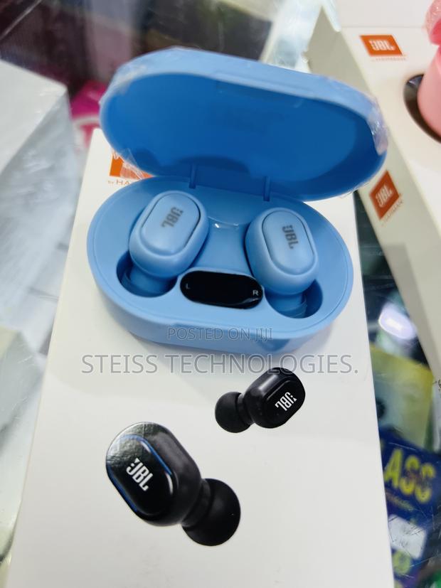 Blue JBL Wireless Earbuds - thumbnail 4