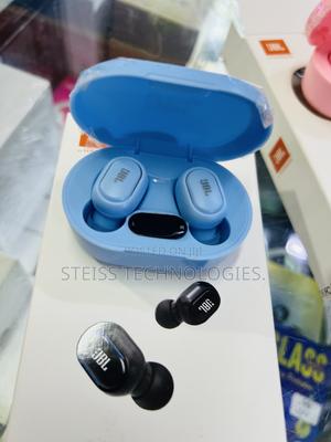 Blue JBL Wireless Earbuds - thumbnail 2