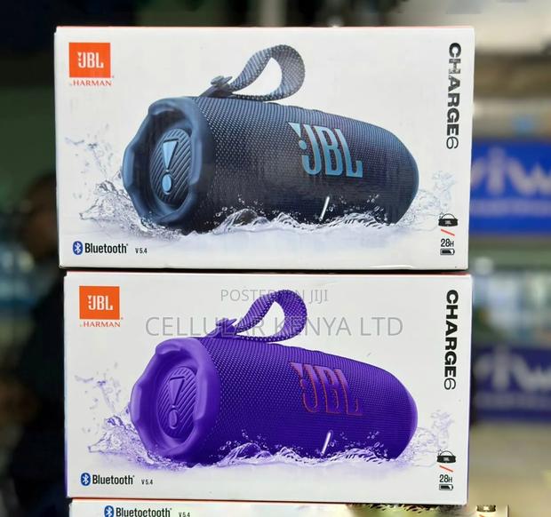 JBL Charge 6 Portable Bluetooth Speaker - main view