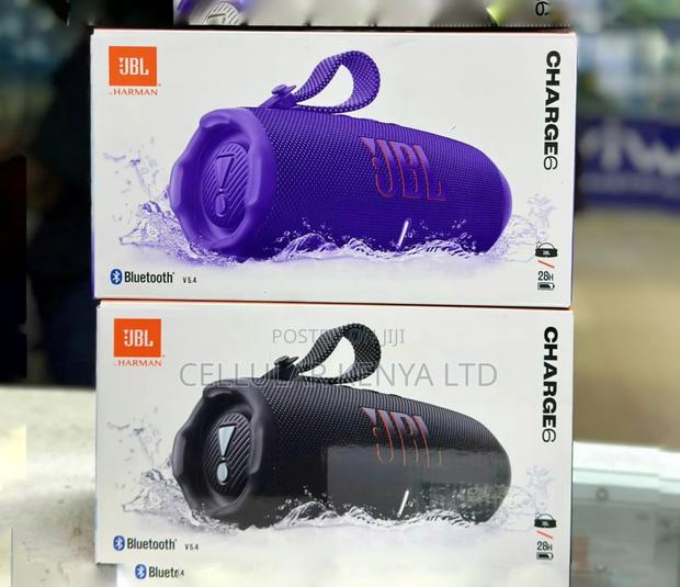 JBL Charge 6 Portable Bluetooth Speaker - thumbnail 2