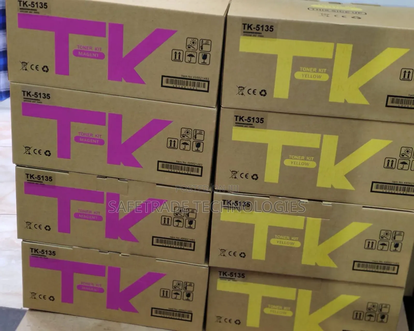Kyocera Tk 5135 (M/Y) Toner Cartridges Each