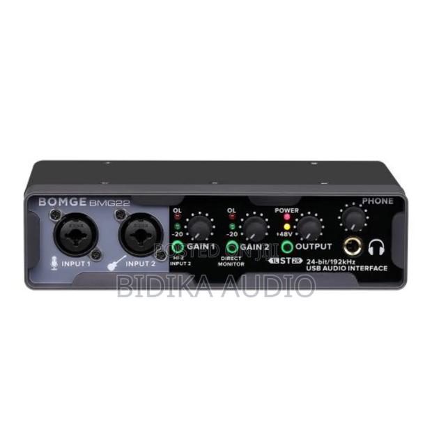 BOMGE BMG22 USB Audio Interface Active Phantom Power - main view