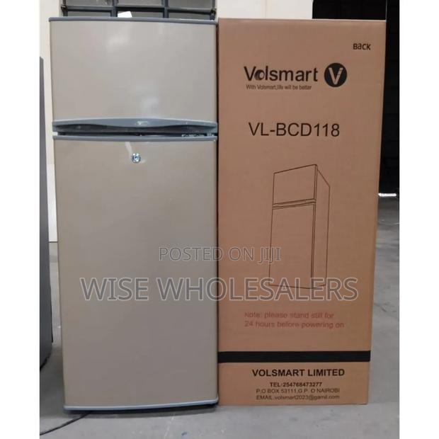 Volsmart 118litres Double Door Refrigerator