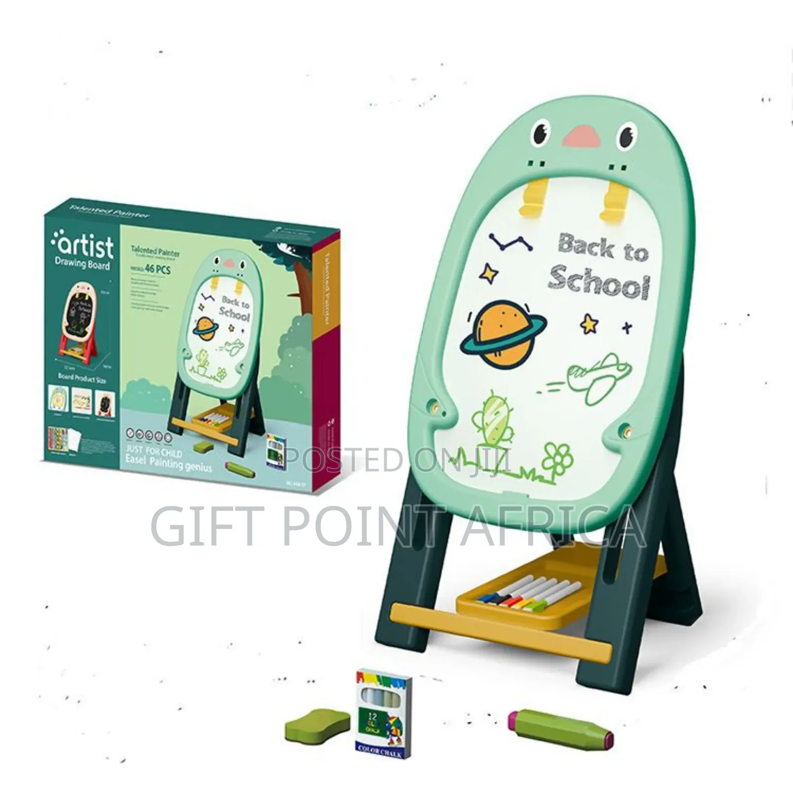 Adjustable Double Sided Art Easel for Kids